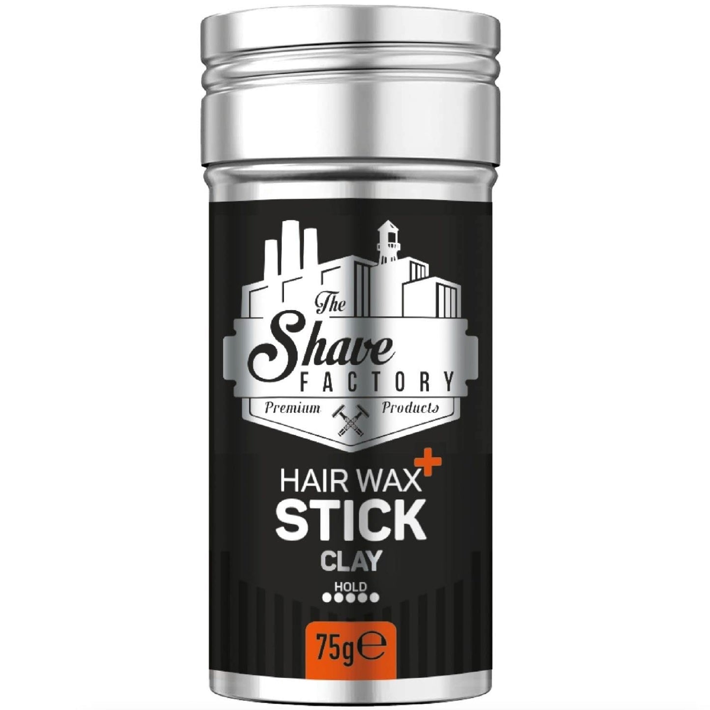 the shave factory Hair Wax Stick Clay, Long-Lasting Styling Wax for Smoothing & Slick Finish on Hair Wigs - 2.7 Oz (75G) (1 Piece)