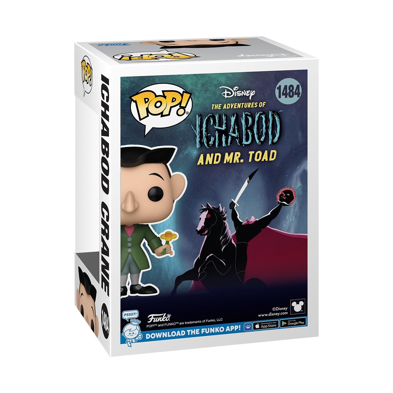 Funko POP! Disney: The Legend of Sleepy Hollow 1949 - Ichabod Crane - Collectable Vinyl Figure - Gift Idea - Official Merchandise - for Kids & Adults…
