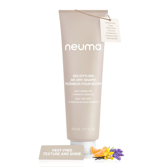 Neuma Neu Styling Air-Dry Shaper Creme 5.1 Fl. Oz. Lavender, Mandarin & Vanilla Scent, Air Dry Cream