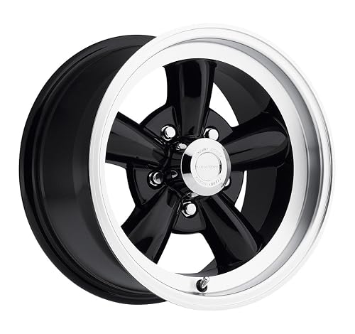 Vision 142 Legend 5 Gloss Black Machined Lip 17X9