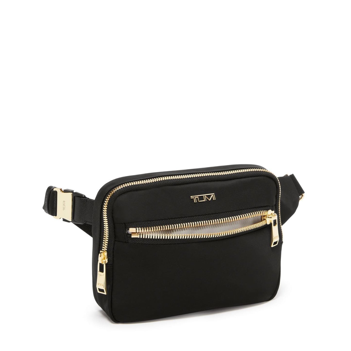 TUMI - Voyageur Sedona Crossbody Sling Bag - Nylon Crossbody Purse for Business & Travel - Stylish Women's Crossbody Bag - Black & Gold