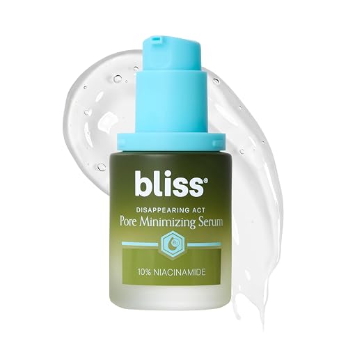 Bliss Disappearing Act Pore-Minimizing Serum - Niacinamide + Pore Vanish Complex with Green Tea - Refines Pores, Controls Oil & Targets Dark Spots