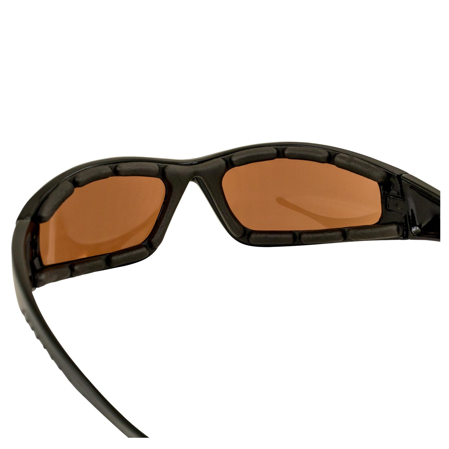 Global Vision Eyewear Triumphant Safety Sunglasses with Matte Black Frame and Driving Mirror Lenses