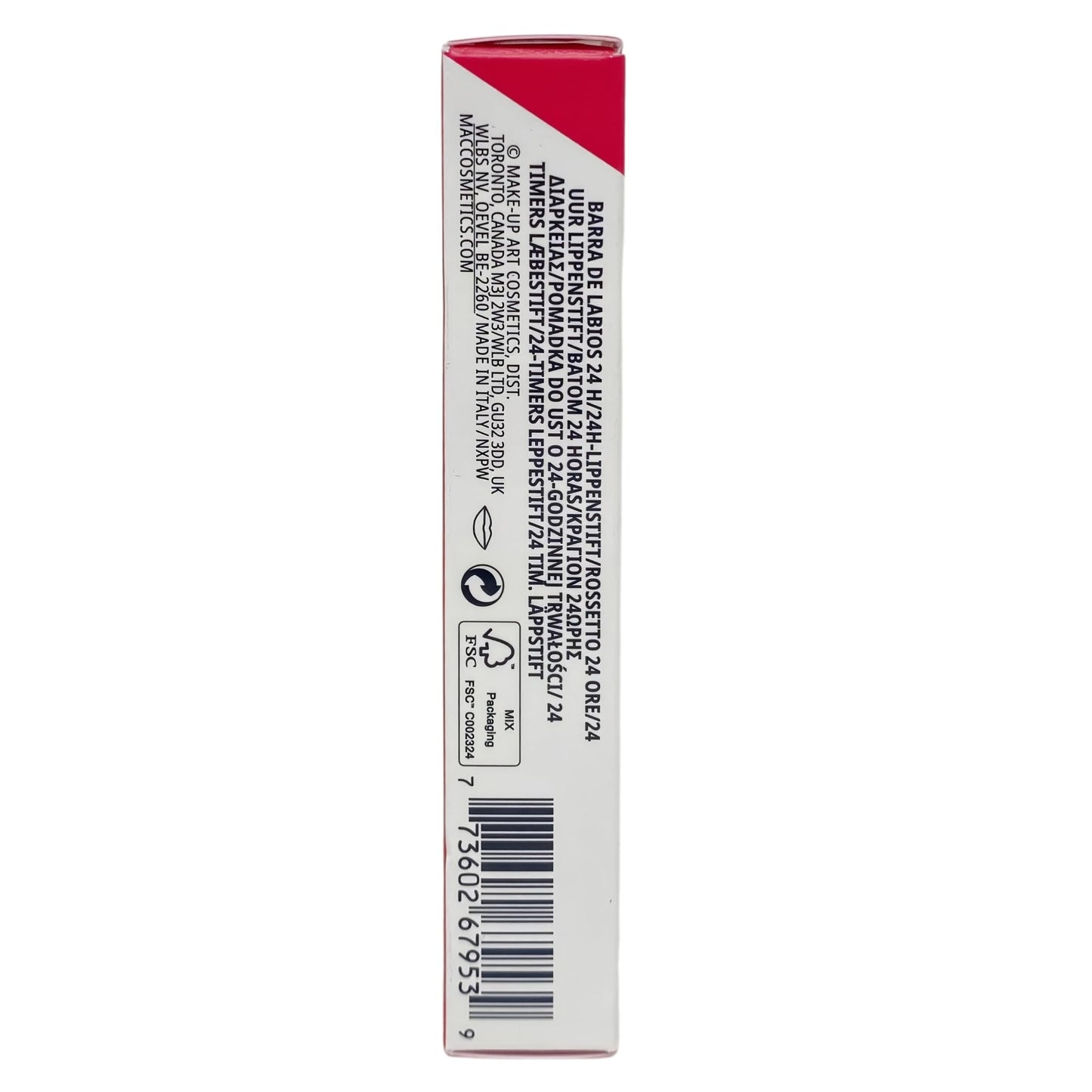 M·A·C Cosmetics Locked Kiss 24HR Lipstick - 90 Taboo (.06 oz / 1.8 g)