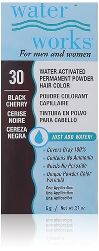 Waterworks Permanent Powder Hair Color #30 Black Cherry