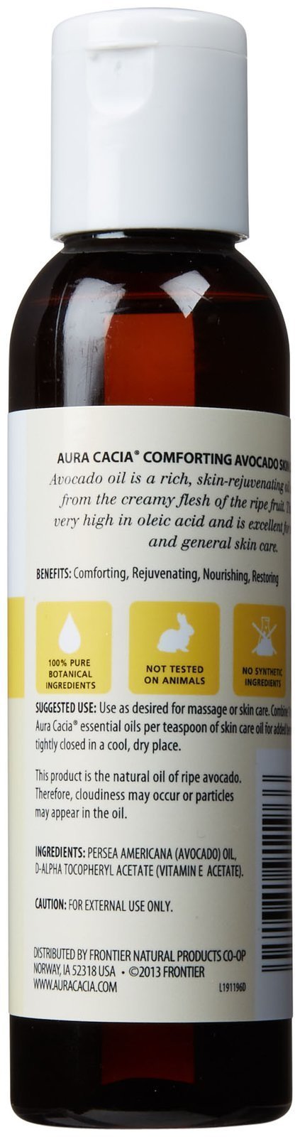 Aura Cacia Skin Care Oils - Avocado - 4 oz