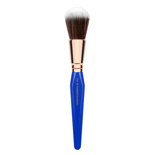 Bdellium Tools Professional Makeup Brush - Golden Triangle 958 Duo Fibre Powder Blending - With All Vegan and Soft Synthetic Fibers, For Blending