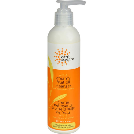 Earth Science: A-D-E Creamy Facial Cleanser, 8 oz (5 pack)