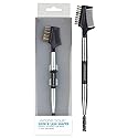 JAPONESQUE Brow & Lash Shaper with 3 Different Spoolie Brushes, for Separating Lashes, Eliminating Mascara Clumps, and Grooming and Shaping Brows