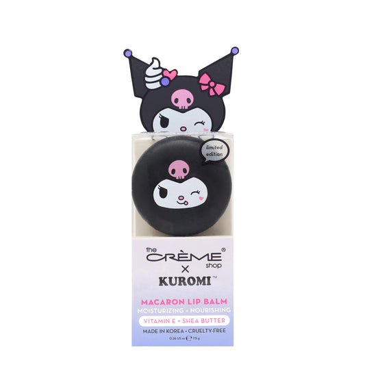 The Crme Shop Kuromi Macaron Lip Balm - Blueberry Smoothie Flavored