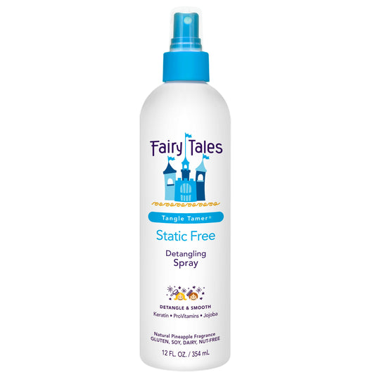 Fairy Tales Tangle Tamer Static Free Detangling Spray - Detangler Spray for Kids - Paraben Free, Sulfate Free, Gluten Free, Nut Free - 12 oz Beauty & Personal Care Fairy Tales
