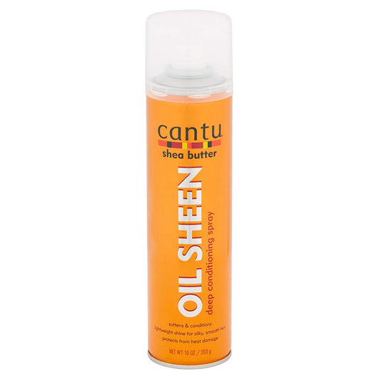 Cantu Shea Butter Oil Sheen Deep Conditioning Spray 10 Ounce (Pack of 6)