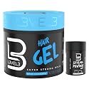 L3 - Hair Gel - Super Strong Hold - Flake Free - Long Lasting Shine - For Men and Women - Level 3 Gel - Add Volume and Texture