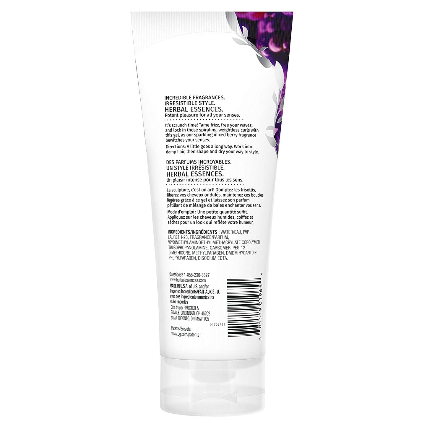 Herb Ess Gel Twist Size 6z Herbal Essences Totally Twisted Curl Scrunching Gel