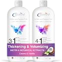 Hair Thickening Shampoo and Conditioner Set for Thinning Hair and Hair Loss Concerns - Volumizing Formula With Biotin & DHT Blockers, Sulfate-Free