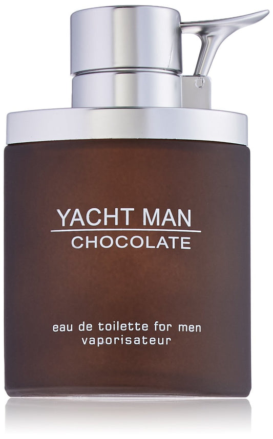 Myrurgia Yacht Man Eau de Toilette Spray for Men, Chocolate, 3.4 Ounce
