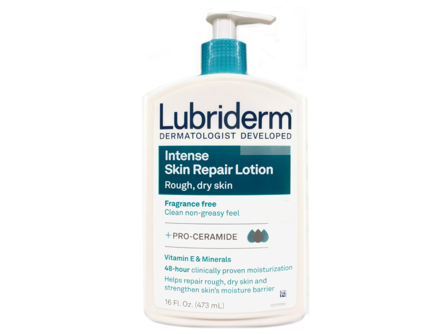 Lubriderm Intense Skin Repair Body Lotion, 16-Ounce Pump Bottles (Pack of 2)