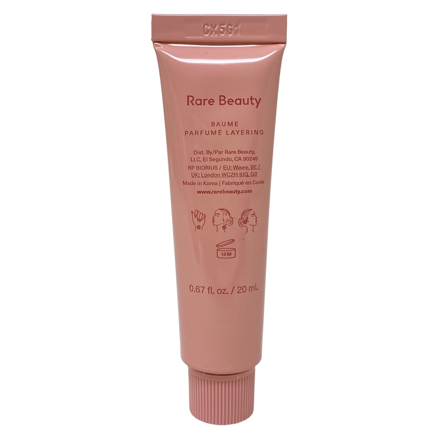 Rare Beauty Floral Peony Blossom Fragrance Layering Balm 0.67 oz/20 ml