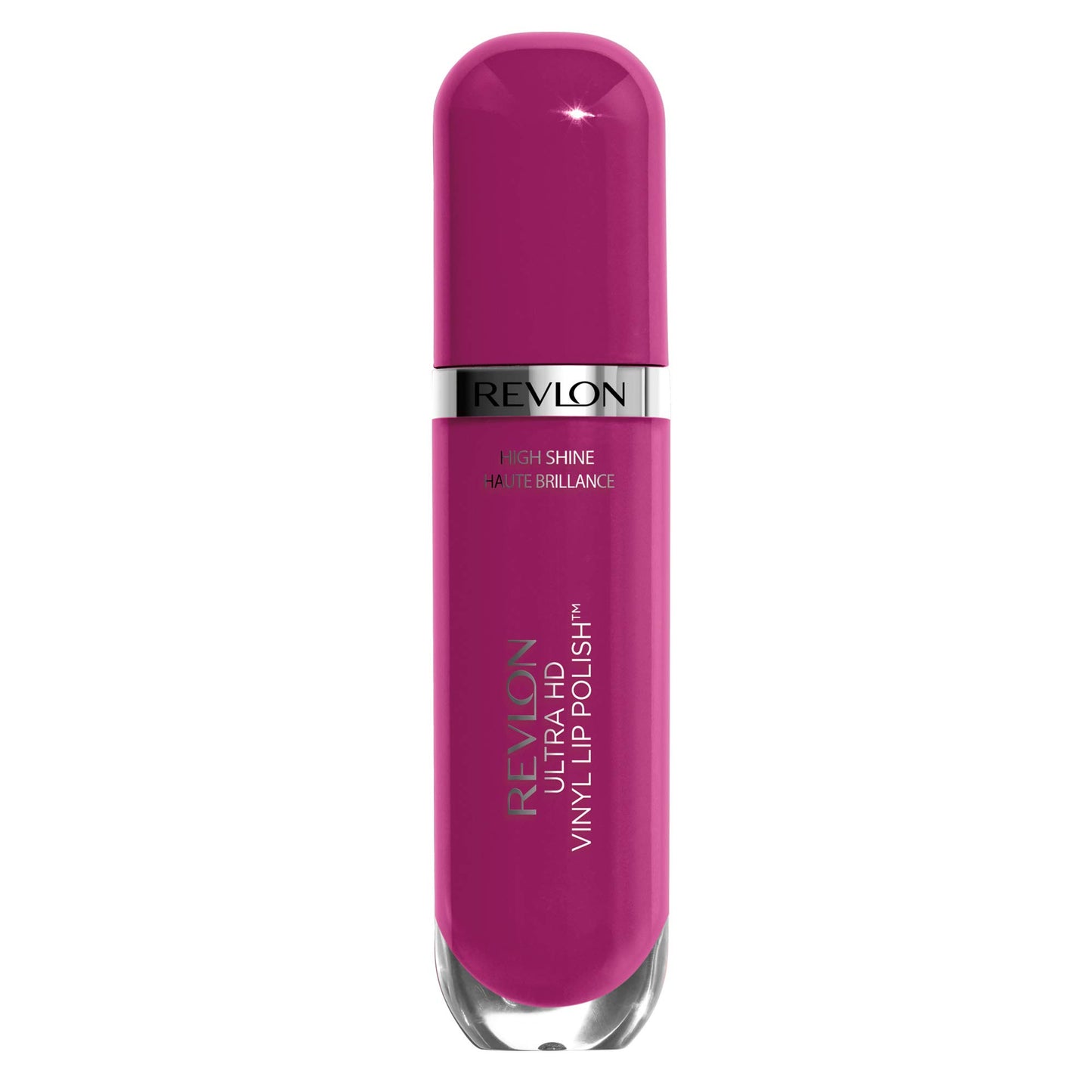Revlon Ultra HD Vinyl Lip Polish, Liquid Lipstick, Violet Frenzy, Plum Gloss, 0.2 Fluid Ounce