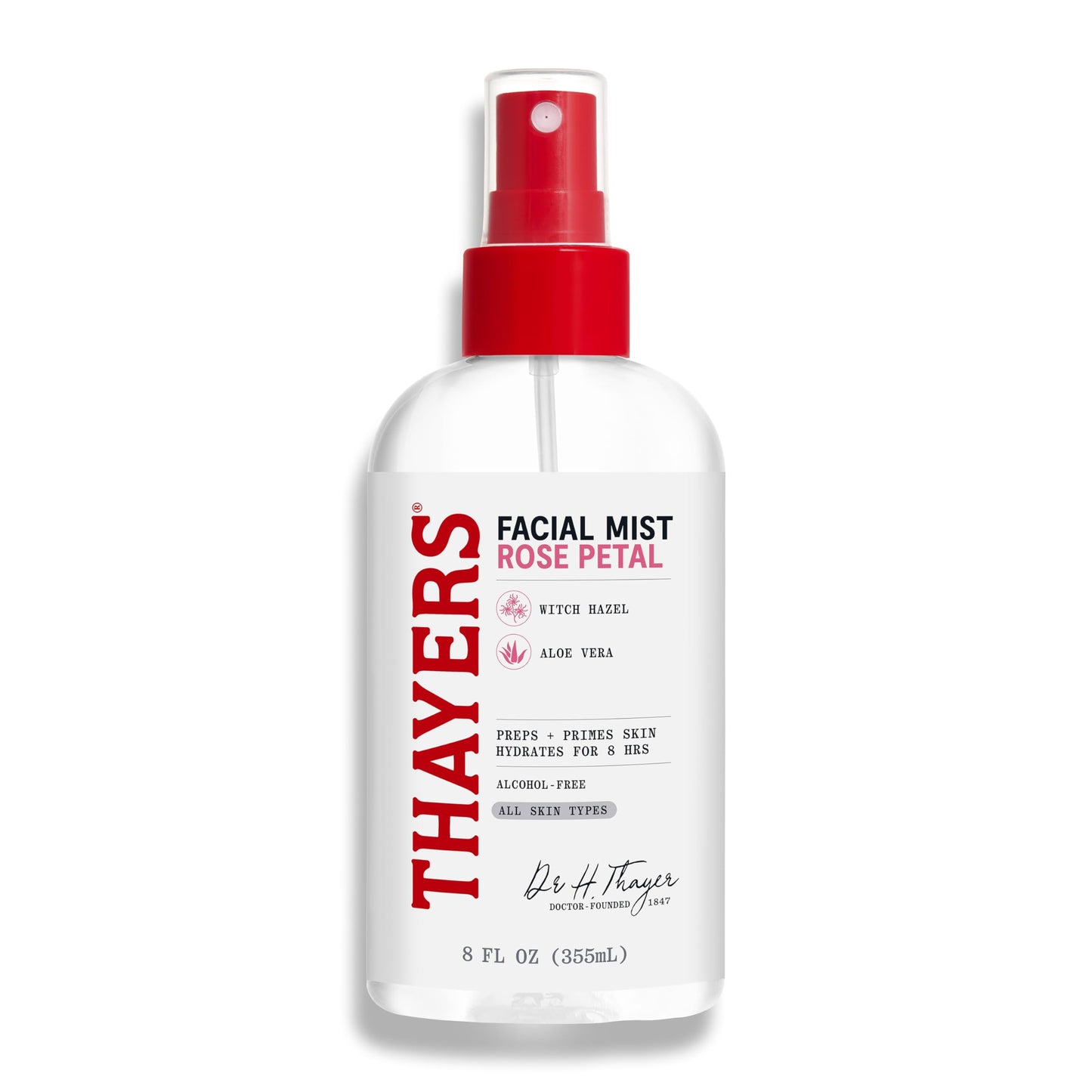 Thayers Alcohol-Free Witch Hazel Facial Mist Toner with Aloe Vera, Rose Petal, Soothing and Hydrating, For All Skin Types, 8 oz Beauty and Personal Care THAYERS