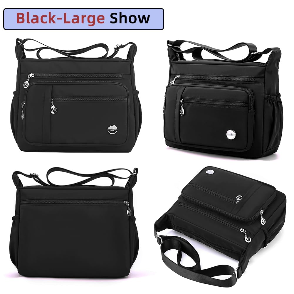 MINTEGRA Women Shoulder Handbag Roomy Multiple Pockets Bag Ladies Crossbody Purse Fashion