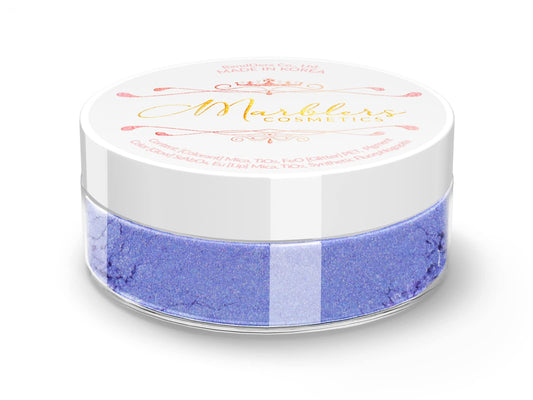 MARBLERS Fine Natural Mica Powder [Eggshell Blue] 0.11oz (3g) | Highly Pigmented | Non-Toxic, Vegan, Cruelty-Free | Eyeshadow, Body Butter, Nail