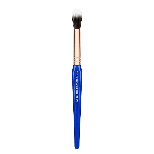 Bdellium Tools Professional Makeup Brush - Golden Triangle Series 787 Duet Fibre Large Tapered Blending - With All Vegan and Soft Synthetic Fibers