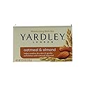 Yardley Oatmeal and Almond Bar Soap, 4.25 Ounce, Set of 3
