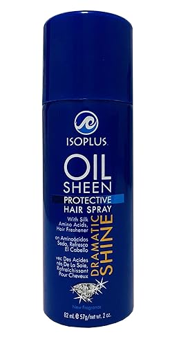 Isoplus Oil Sheen Hair Spray 2 oz Pack of 6