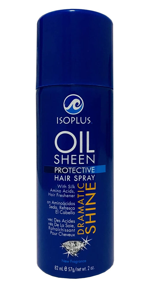 Isoplus Oil Sheen Hair Spray 2 oz Pack of 6