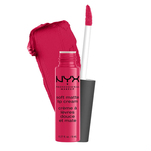 NYX PROFESSIONAL MAKEUP Soft Matte Lip Cream, Lightweight Liquid Lipstick - Antwerp (Mid-Tone Yellow-Toned Pink) Beauty & Personal Care NYX PROFESSIONAL MAKEUP