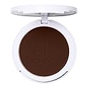 e.l.f. Camo Powder Foundation, Lightweight, Primer-Infused Buildable & Long-Lasting Medium-to-Full Coverage Foundation, Rich 660 N