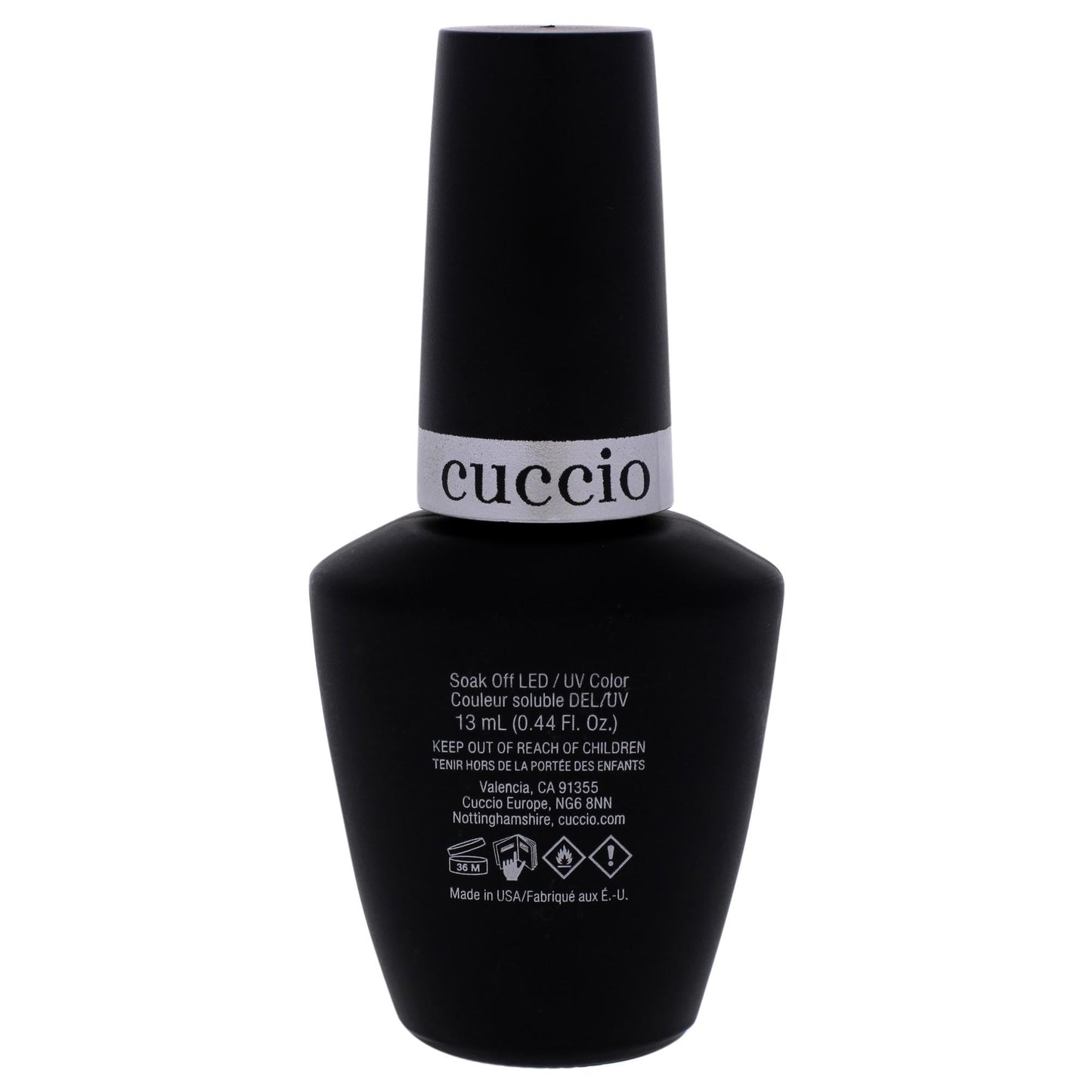 Cuccio Colour Veneer Nail Polish - Triple Pigmentation Technology - Polish Free Soak Off Gel - For Manicures And Pedicures - Full Coverage - Long
