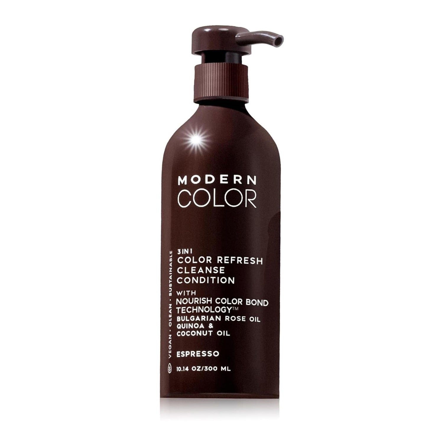 Modern Color 3-in-1 Hair Color Refresh, Cleanse & Condition - 100% Vegan, Cruelty Free, Sustainably Packaged, Non-Toxic, Certified Clean Beauty