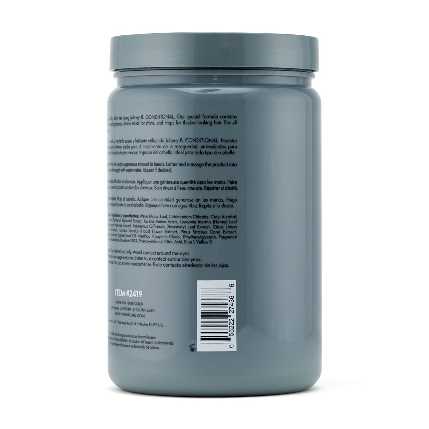 JOHNNY B. Conditional Conditioner 32 oz.