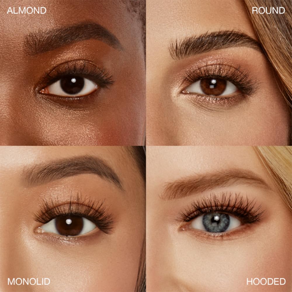 Ardell Naked Strip Lashes 421 - Natural-Looking, Long-Lasting False Eyelashes with Invisiband for Seamless Blend, 4 Pairs, 1-Pack