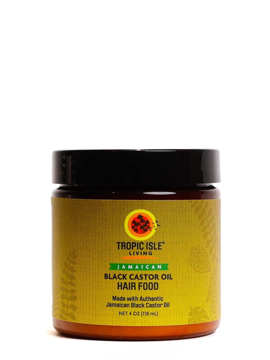 All Natural Black Castor Oil Hair Food | moisturize, thicken, strengthen & increase hair growth | Traditional Handmade Jamaican Black Castor Oil
