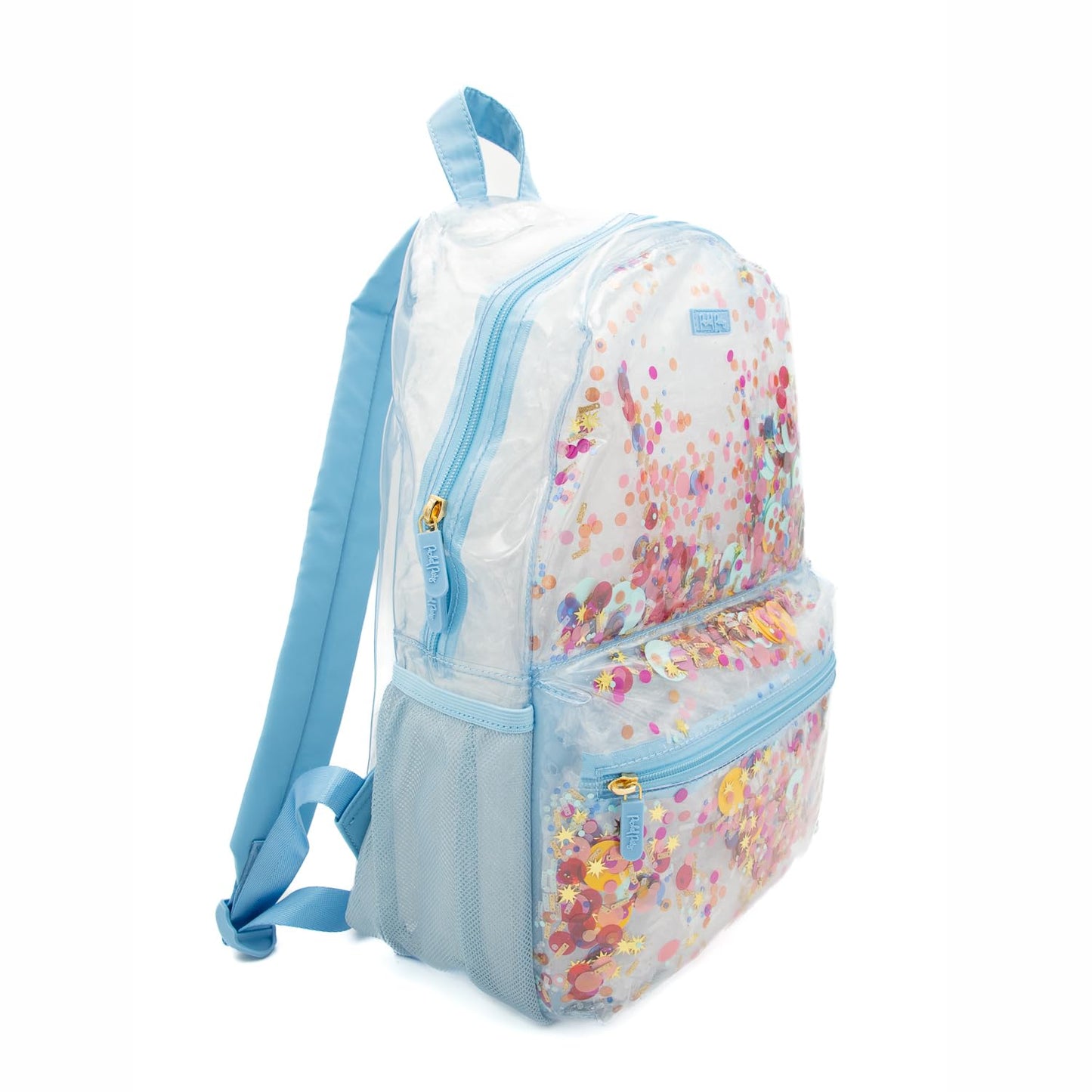 Packed Party Celebrate Every Day Clear Backpack; Women's Small Fashion Shoulder Book Bag; Great for Ladies at School, Work, Travel, and the Beach…