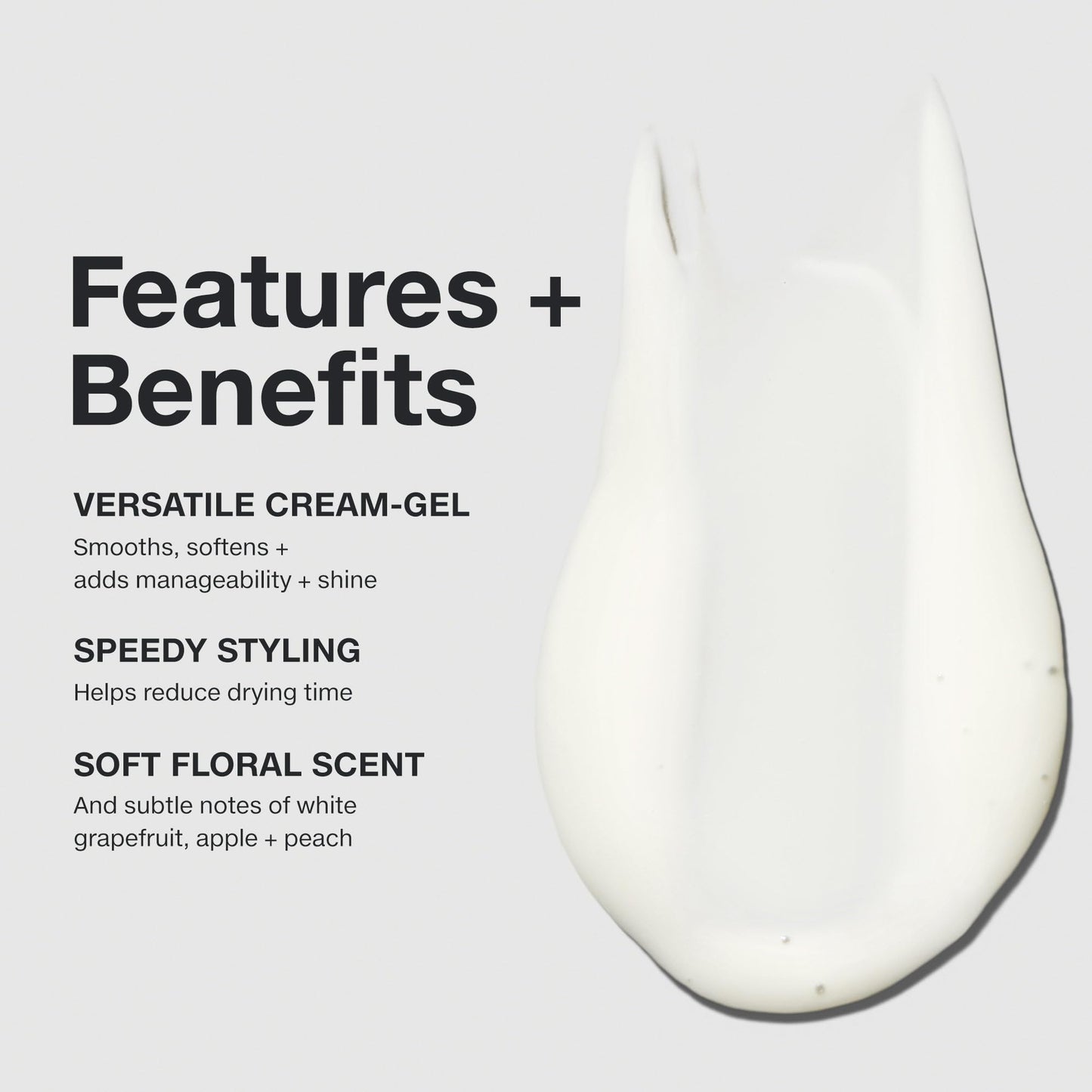 Paul Mitchell Fast Form Styling Cream Gel, Soft Hold, Faster Styling + Manageability, For All Hair Types, 5.1 fl. Oz