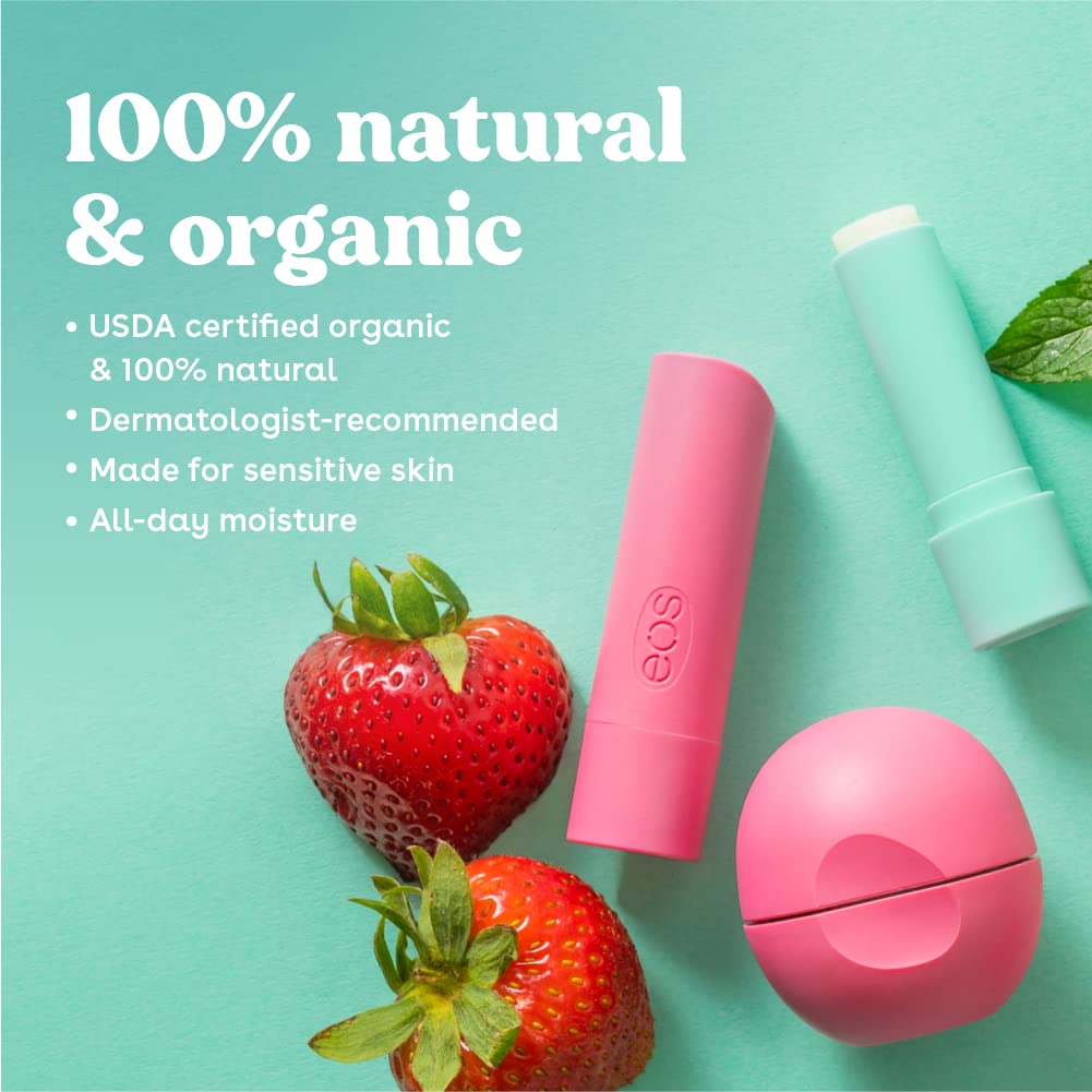 EOS Strawberry Sorbet Lip Balm.25 Ounce