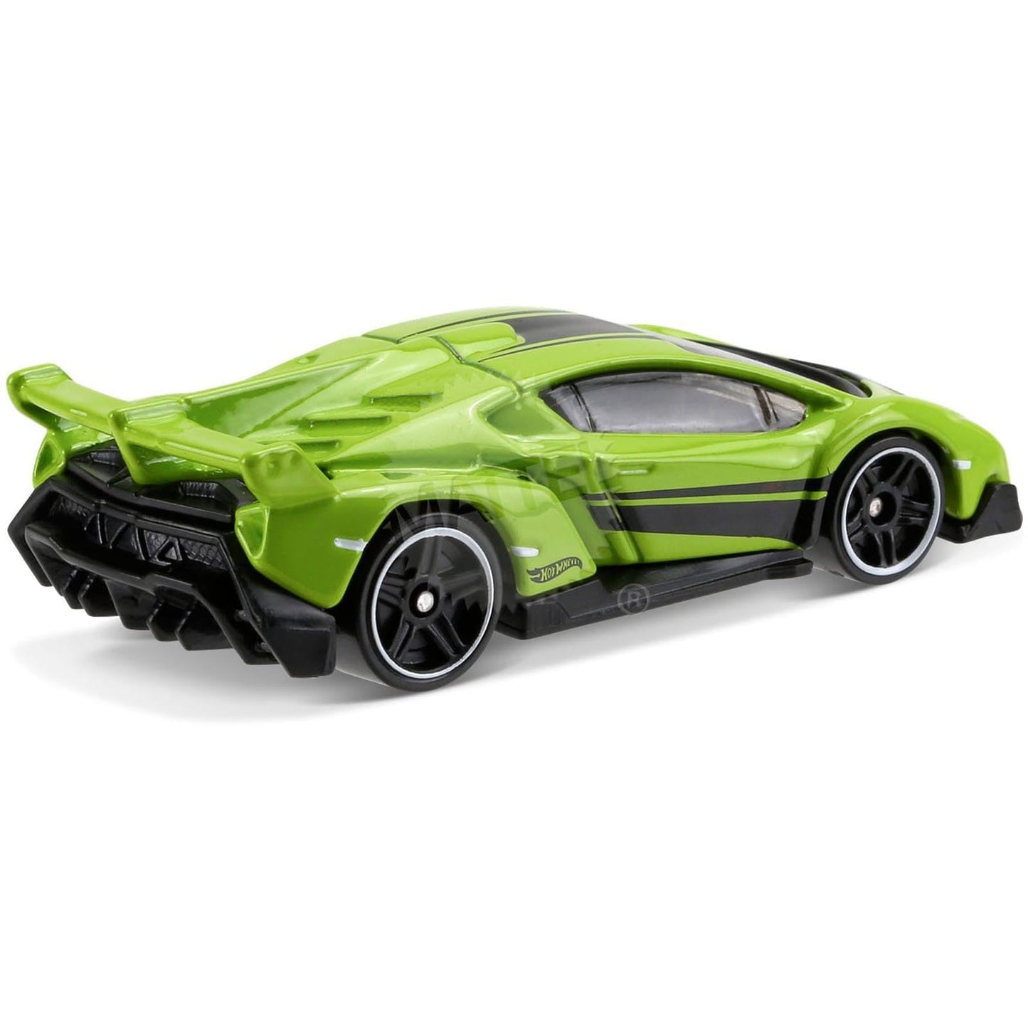 Hot Wheels 2017 HW Exotics Lamborghini Veneno 165/365, Neon Green