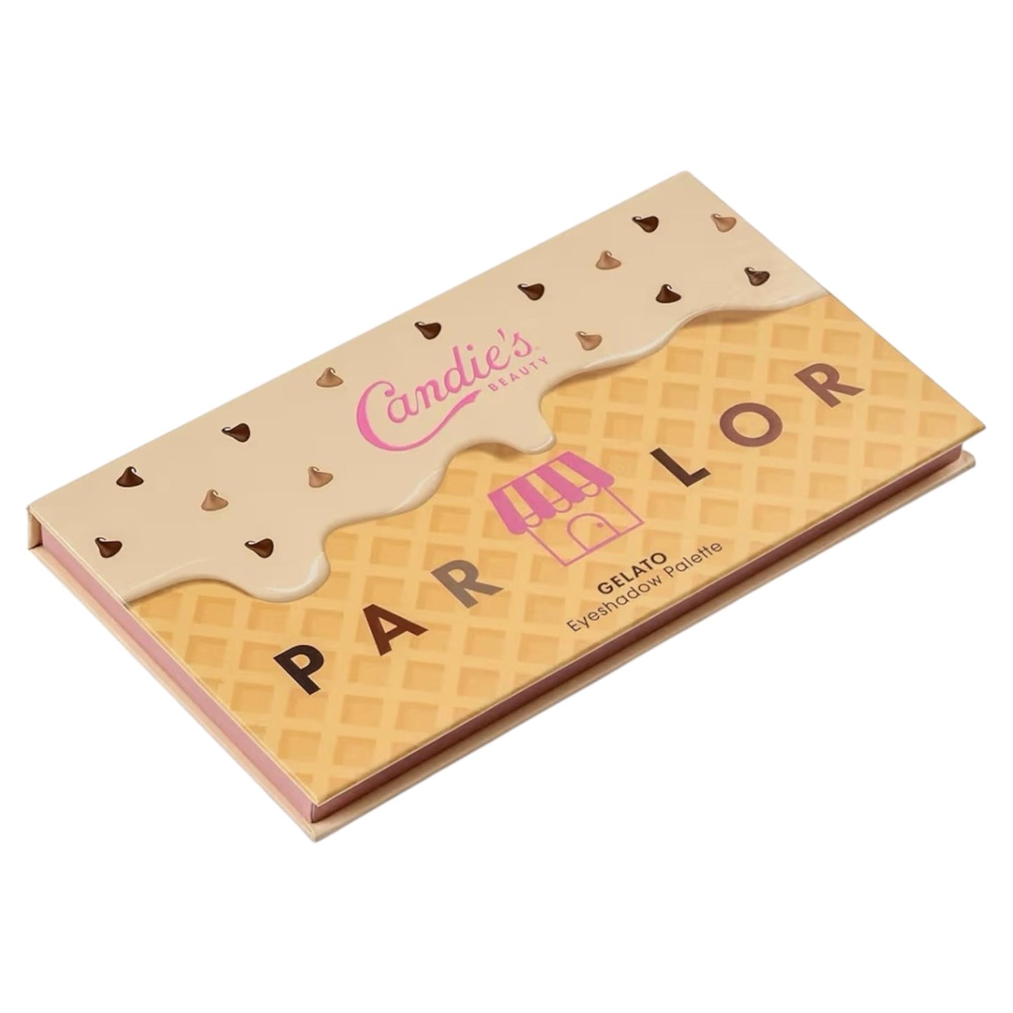 Candie's Parlor Gelato 18-Shade Eye Shadow Makeup Palette - Indulge in a Rich Spectrum of Italian-Inspired Hues