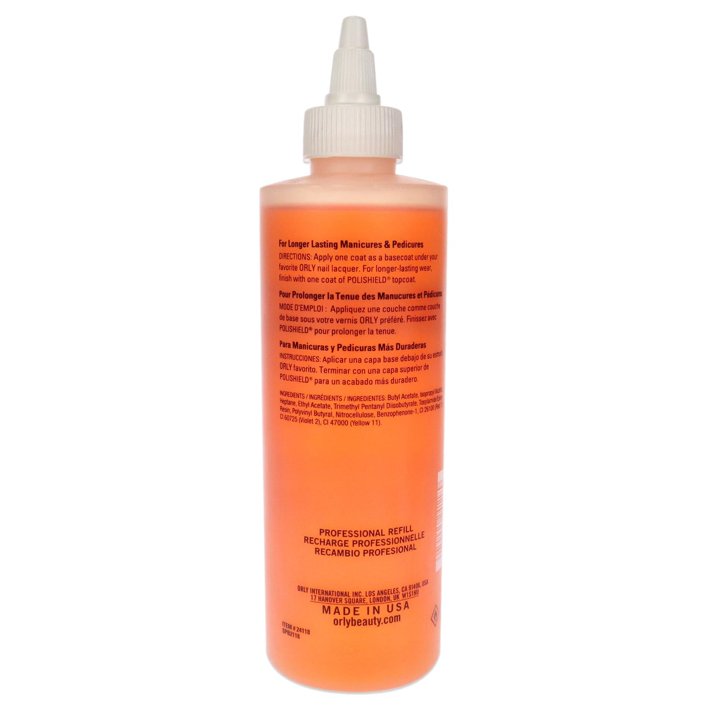 Orly Bonder Rubberized Basecoat - 8.0 oz by Orly Beauty & Personal Care Orly