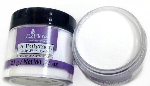 EZ Flow A Polymer Truly White False Nails, 0.75 Ounce Beauty & Personal Care EzFlow