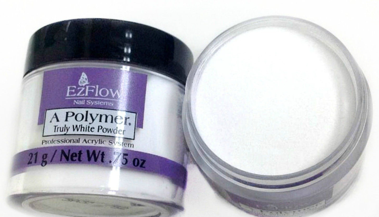 EZ Flow A Polymer Truly White False Nails, 0.75 Ounce Beauty & Personal Care EzFlow