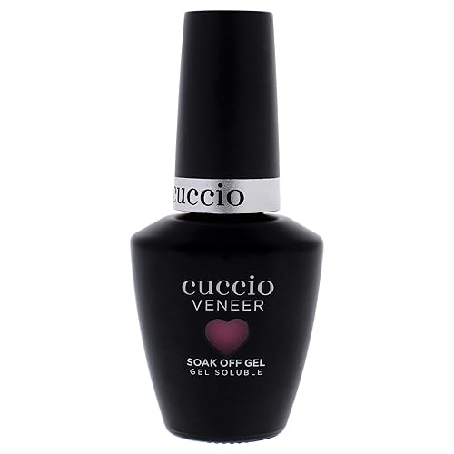 Cuccio Colour Veneer Nail Polish - Triple Pigmentation Technology - Polish Free Soak Off Gel - For Manicures And Pedicures - Full Coverage - Long