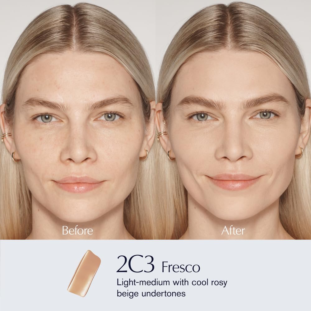 Estée Lauder Futurist Skin Tint Serum Foundation SPF 20 with Glycerin | Light Coverage, 1.0 Fl Oz, 2C3 Fresco