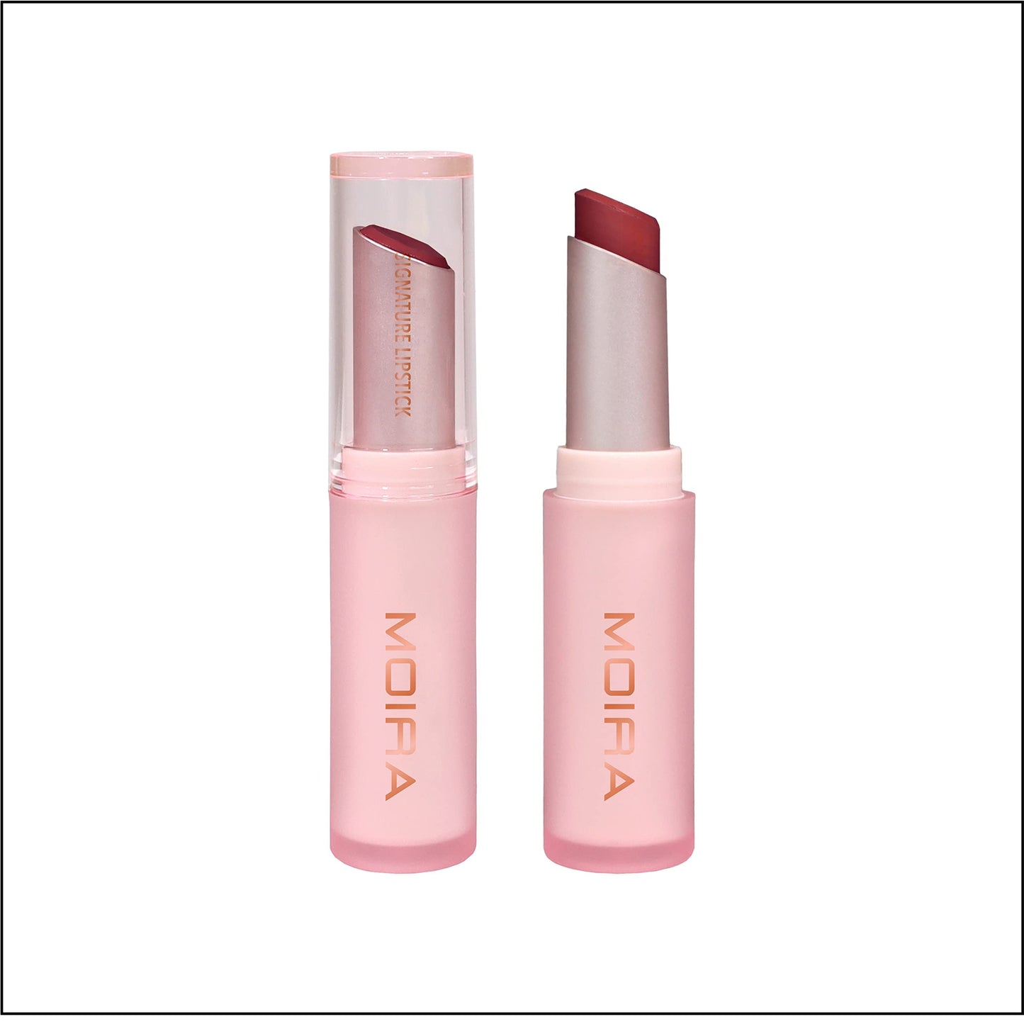 Moira Signature Lipstick (008, Hibiscus)