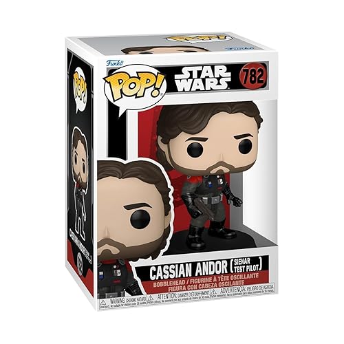 Funko Pop! Star Wars: Andor - Cassian Andor (Sienar Test Pilot) - 1/6 Odds for Rare Chase Variant - Collectable Vinyl Figure - Gift Idea - Official…