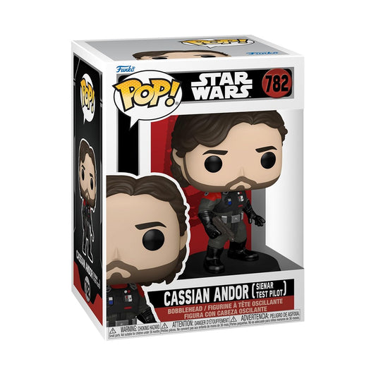 Funko Pop! Star Wars: Andor - Cassian Andor (Sienar Test Pilot) - 1/6 Odds for Rare Chase Variant - Collectable Vinyl Figure - Gift Idea - Official…